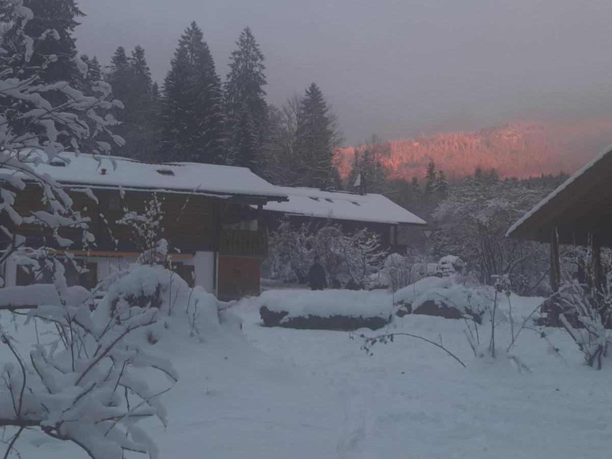 Huettenzauber Ferienwohnung Mitten Im Nationalpark Линдберг Экстерьер фото